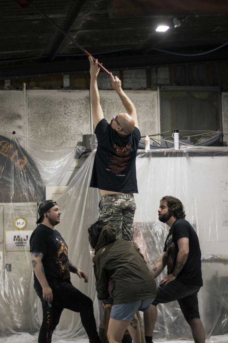 Behind the Scenes - Satanic Garage Management