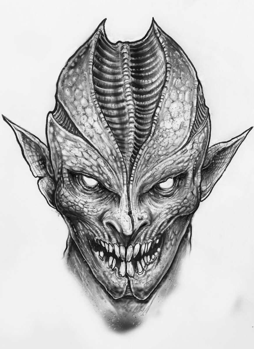 Creature Concept Art - Satanic Garage Management